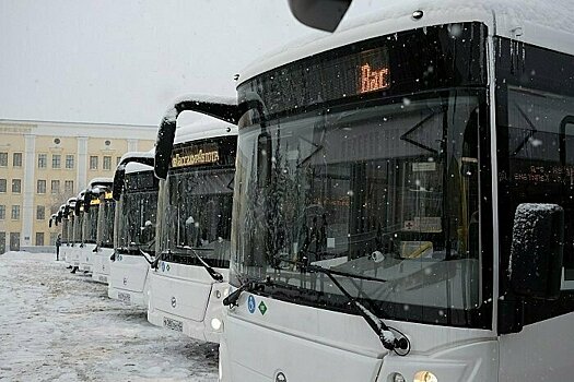 Городские маршруты Вятских Полян будут обслуживать 5 новых автобусов