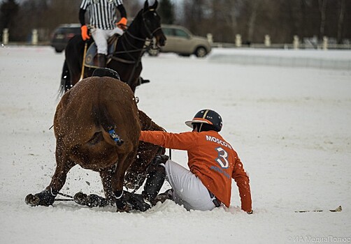 Команды из России и Швейцарии приняли участие в Moscow Snow Polo Cup