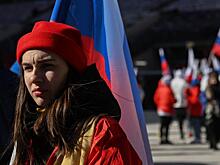 В Челябинске отметили присоединение Крыма гимном России