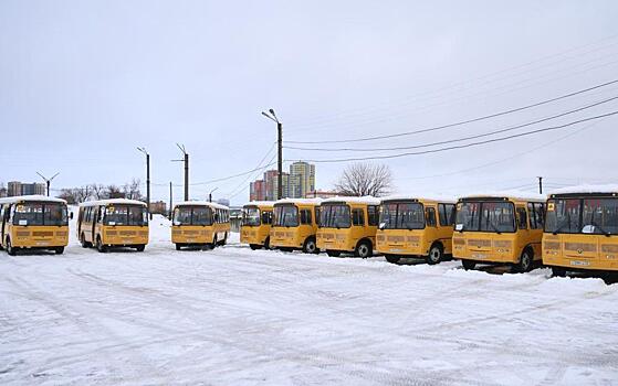 10 новых школьных автобусов поступили в Рязань