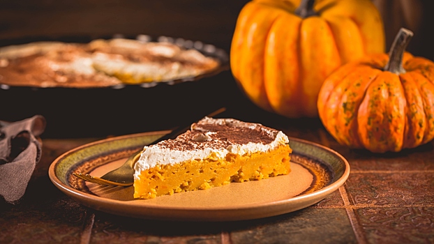 Рецепт для похудения: пирог с тыквой и яблоками