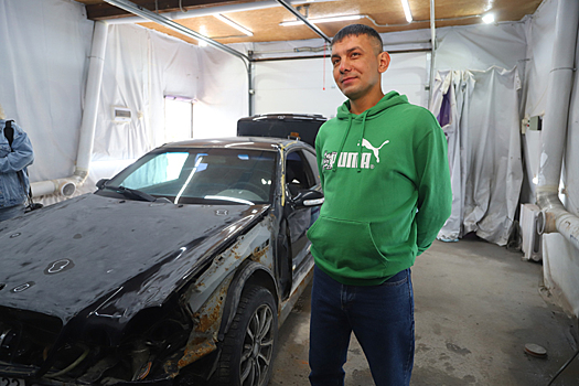 Герой СВО Александр Гуща открыл СТО в Новосибирской области