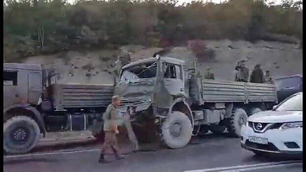 Под Новороссийском военные не поделили между собой дорогу