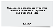 Суд обязал возвращать туристам деньги при отказе от путевки ради безопасности