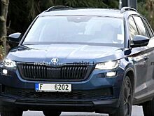 Обновленный паркетник Skoda Kodiaq попытался обмануть фотошпионов