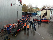 Специалисты осмотрели состояния дорожно-уборочных машин в районе Зюзино