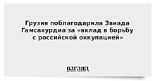 Грузия поблагодарила Звиада Гамсахурдиа за «вклад в борьбу с российской оккупацией»