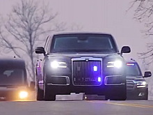 Первый глава иностранного государства пересел на Aurus