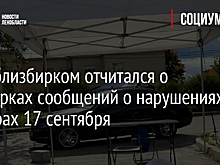 Леноблизбирком отчитался о проверках сообщений о нарушениях на выборах 17 сентября