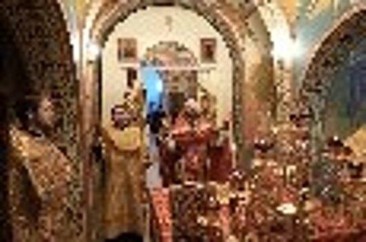 Глава Синодального отдела по тюремному служению совершил в СИЗО-2 ГУФСИН России по г. Москве Литургию для осужденных к пожизненному лишению свободы