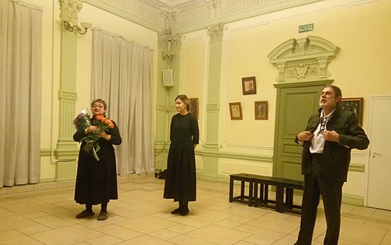Воспитанники центра «Брэк» сыграли спектакль по произведениям Цветаевой