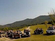 Джипинг в Сочи закончился переломами: перевернулся УАЗ с туристами