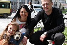 Путин подарил тульской школьнице щенка лабрадора