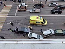 В Курске произошло массовое ДТП