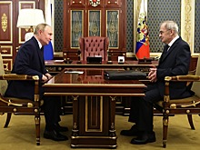 Путин провел встречу с председателем Конституционного суда