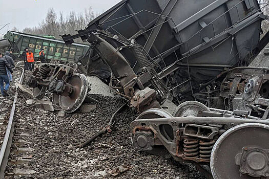Перед сходом вагонов под Рязанью произошел взрыв