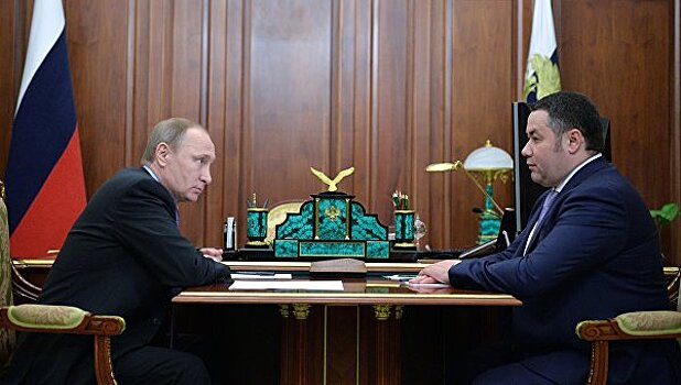 Путин сменил главу Тверской области