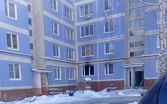 Квартира в Сасове вспыхнула в середине ночи