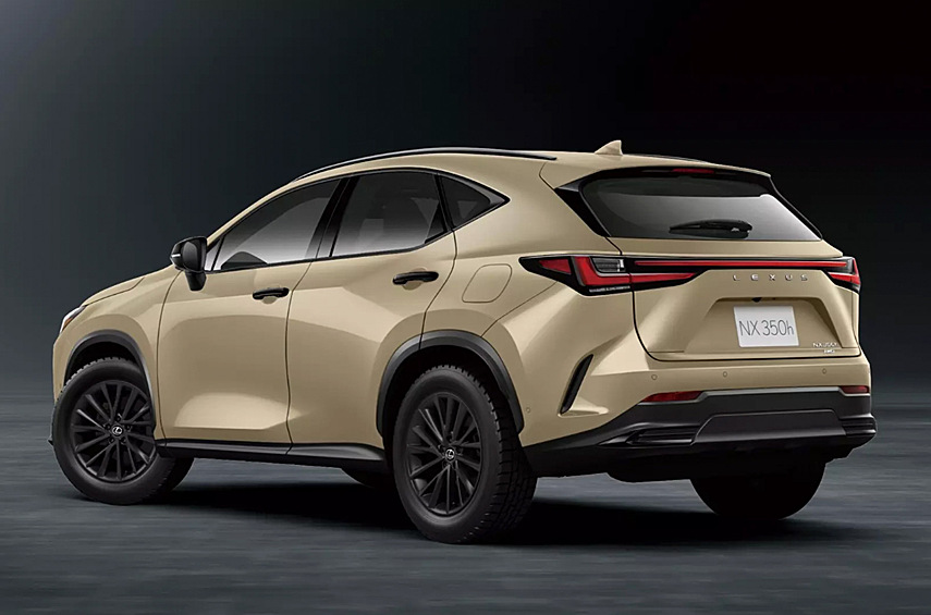 Снаружи отличить новинку удастся по чёрным 18-дюймовым колёсам и чёрному же декору. Гамма окрасок для кузова включает семь оттенков, среди которых новый Moon Desert.