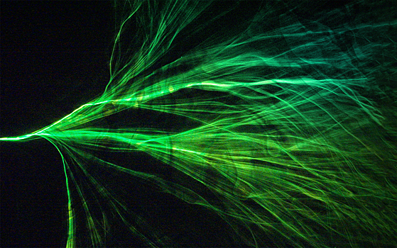Физики впервые увидели разветвление светового пучка