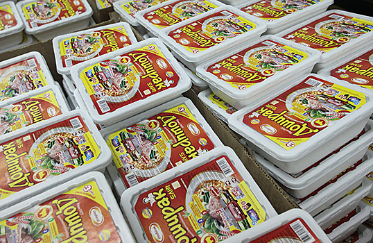 В России упал спрос на лапшу, супы и вторые блюда быстрого приготовления