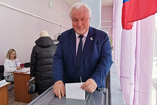 Спикер Тамбовской облдумы Евгений Матушкин проголосовал на выборах