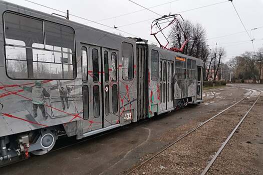 Трамвай с архивными фото будет курсировать по Калининграду
