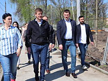 Депутат Госдумы Геннадий Панин осмотрел парк «Дубрава» в Павловском Посаде