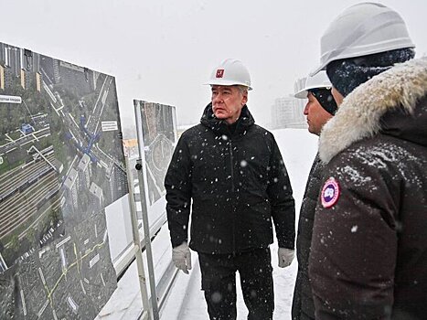 Собянин: путепровод через МЦД-1 около Бескудникова будет достроен этим летом