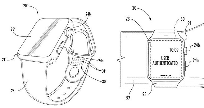 Разблокировка смарт-часов по коже на запястье: патент Apple