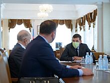 Евгений Куйвашев обсудил с руководителями Сбербанка на Урале перспективы сотрудничества, направленного на развитие региона