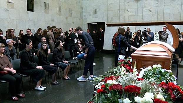 В Москве простились с погибшим в зоне СВО журналистом Цицаги