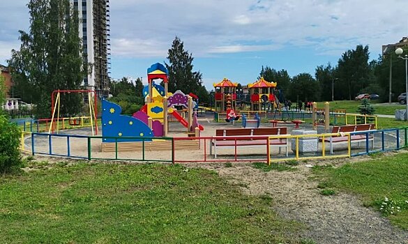 В Петрозаводске обновят детские площадки