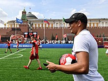 Жилберту Силва провел мастер-класс на Красной площади