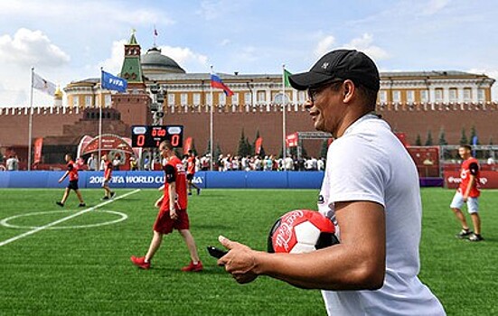 Жилберту Силва провел мастер-класс на Красной площади