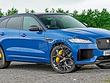 «Заряженный» Jaguar F-Pace SVR: новые подробности