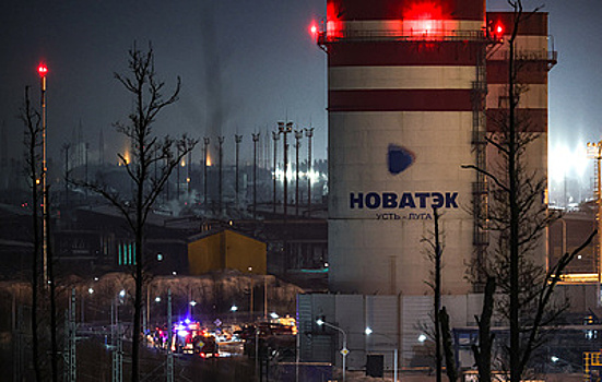 Пожар в терминале "Новатэка" в Ленобласти локализовали
