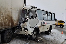 В Татарстане при столкновении автобуса и грузовика пострадали 10 человек