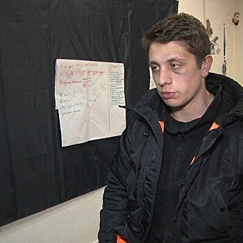 Избитый активист Мельничук обвинил в нападении радикалов из С14