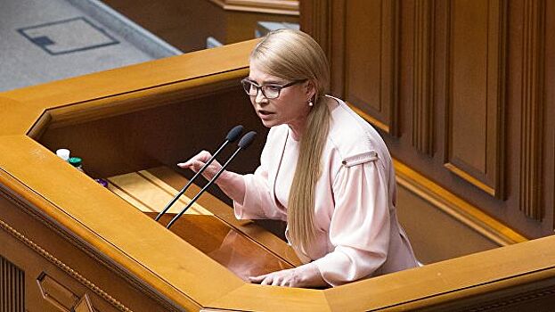 Тимошенко передала Зеленскому пакет предложений