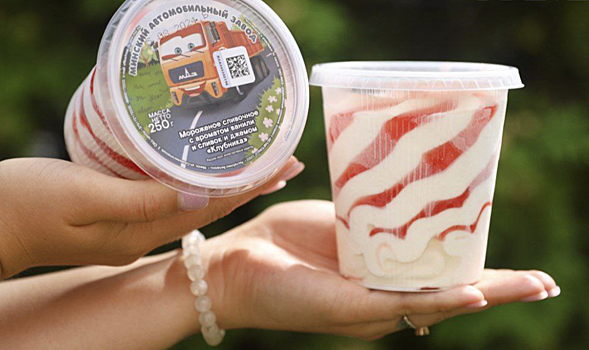 Под маркой МАЗ начали выпускать мороженое