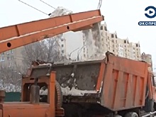 Из Пензы за сутки вывозят до 4000 кубометров снега