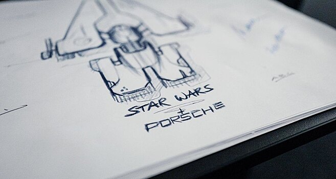 Porsche разработал космический корабль для новых "Звёздных войн"