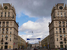 Центр Минска вновь окрасился в белое с красным