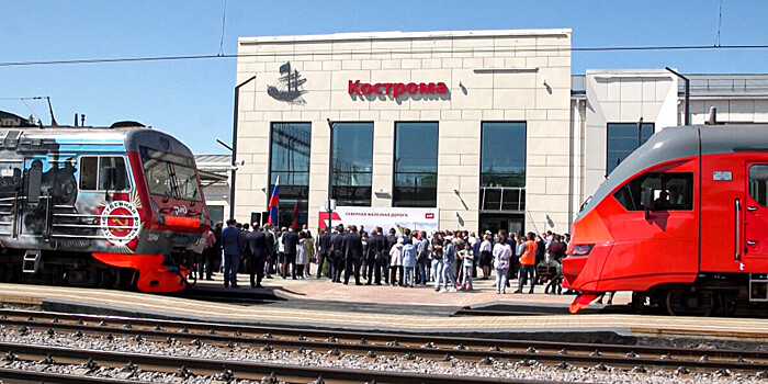 Обновленный вокзал в Костроме сможет принять в три раза больше пассажиров