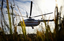 Три человека погибли при падении вертолета в Кемеровской области