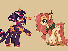 Художник добавил поняшам новые интересные детали