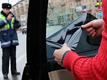 Рязанцев продолжают штрафовать за тонировку