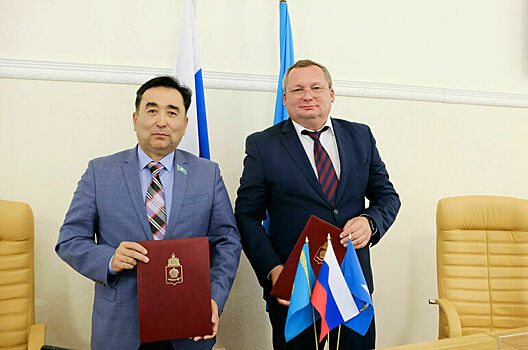 Астраханская область и Казахстан укрепляют сотрудничество
