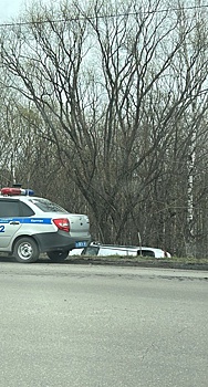 Автомобиль вылетел с дороги в кювет в Кузбассе